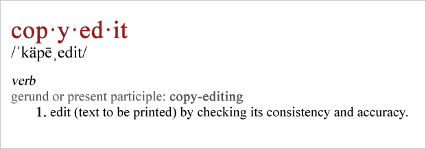 copy editing tips